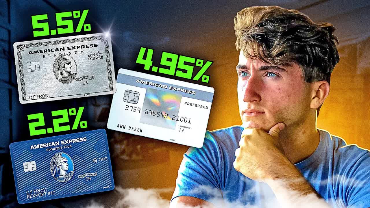 Video thumbnail for anthony venture: amex cash back trifecta: unlock hidden rewards & travel perks!