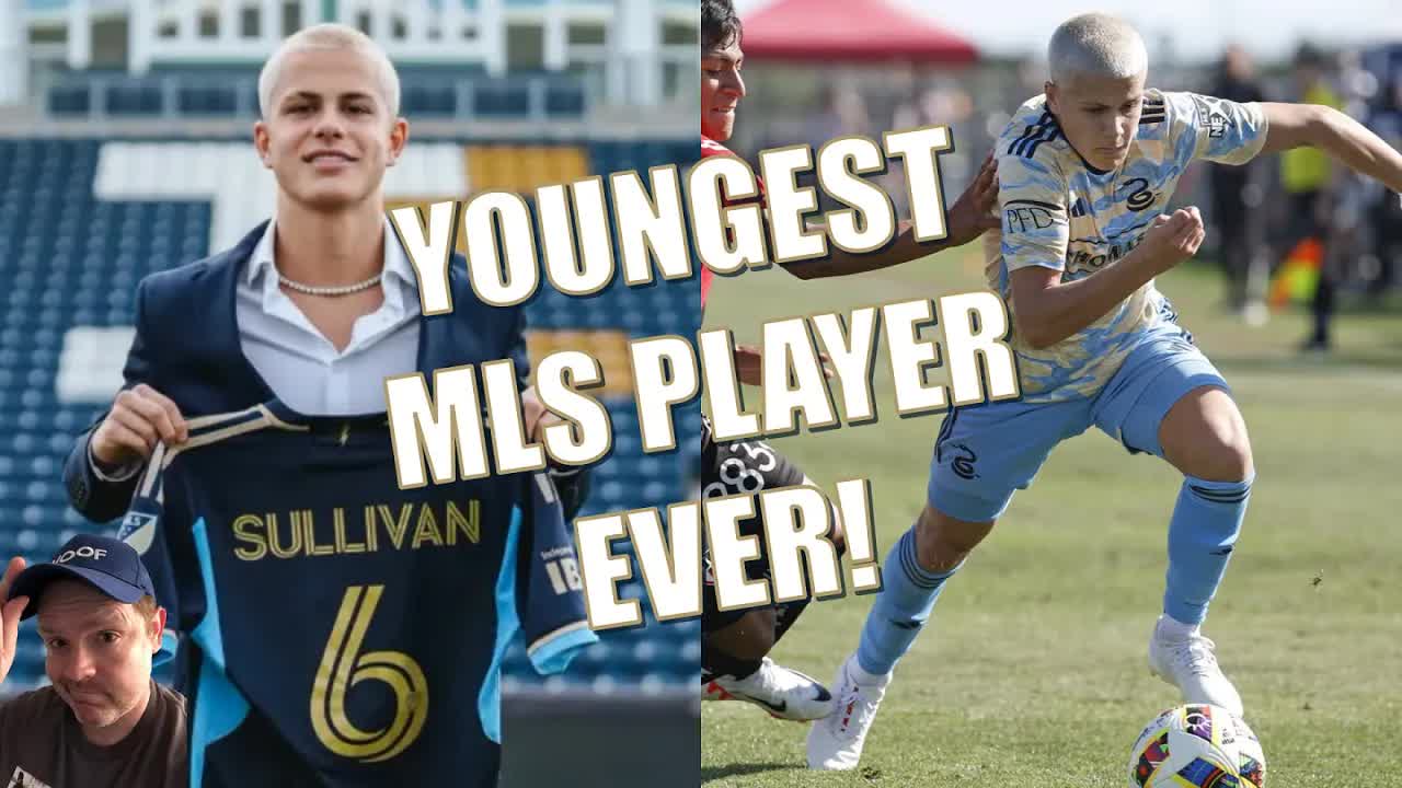 Video thumbnail for stream punk soccer: cavan sullivan becomes youngest mls player ever!
