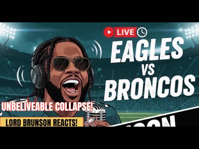 Video thumbnail for Lord Brunson: eagles collapse! broncos upset philadelphia in 21-17 loss: coaching analysis & breakdown