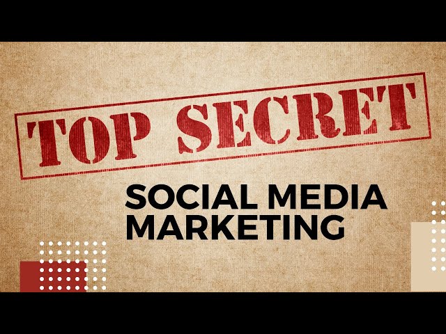 Video thumbnail for Social Media Marketing Secrets: Expert Tips for Small Business Success