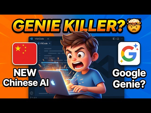 Video thumbnail for NEW Chinese AI DESTROYS Google Genie? (FREE + OpenSOURCE!)