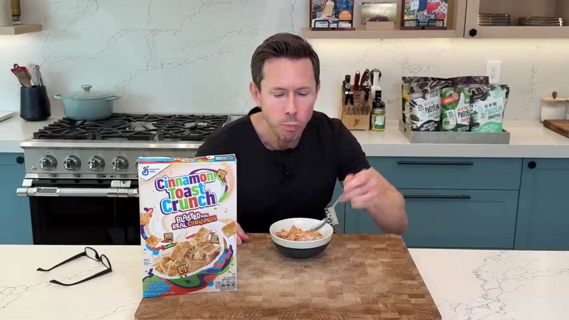 Video thumbnail for I Tried Every CEREAL   Ranked Them from Healthy to TOXIC(720P HD) 1