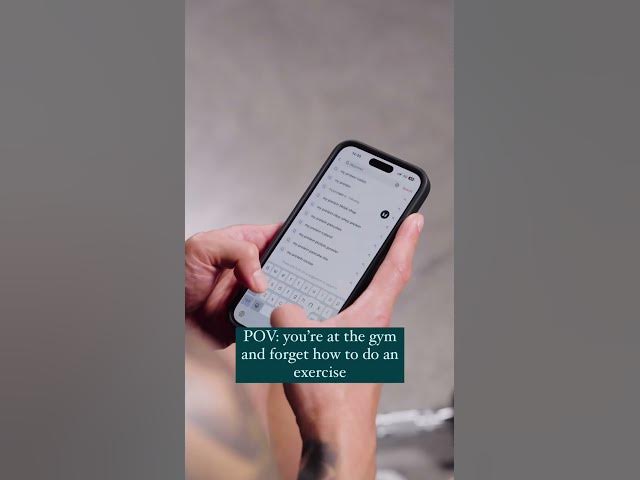 Video thumbnail for POV: You forget how to exercise at the gym | Myprotein #shorts