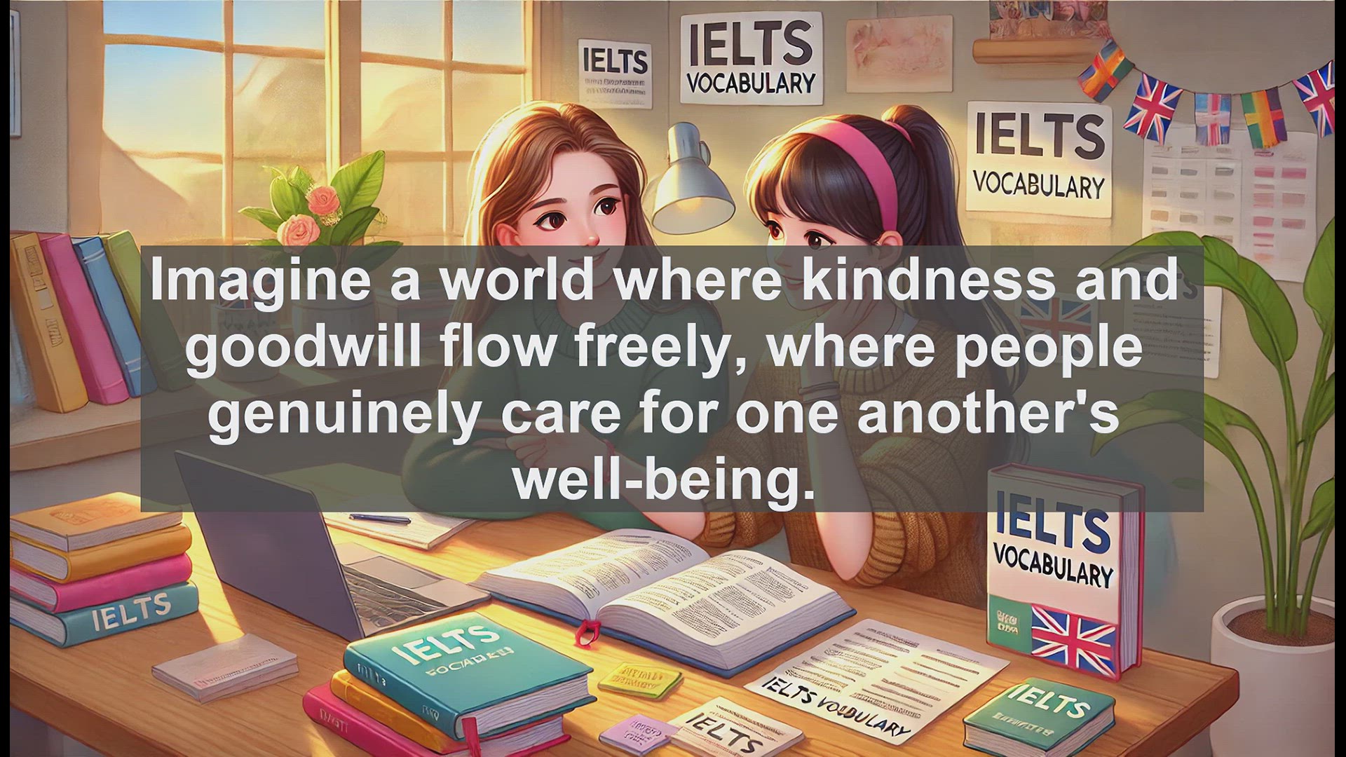 'Video thumbnail for 5000 Must Know IELTS 8.0 Vocabulary - Benevolence: The Power of Kindness and Goodwill'