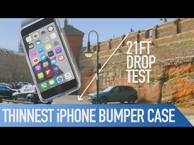 Video thumbnail for World’s Thinnest iPhone Bumper Drop tests! Fusion Bumper Case | Review