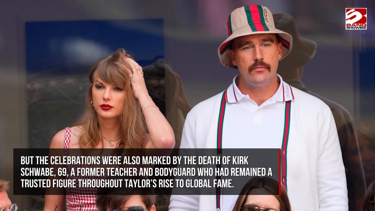 Video thumbnail for Taylor Swift’s wedding day was overshadowed by personal heartbreak of bodyguard's death