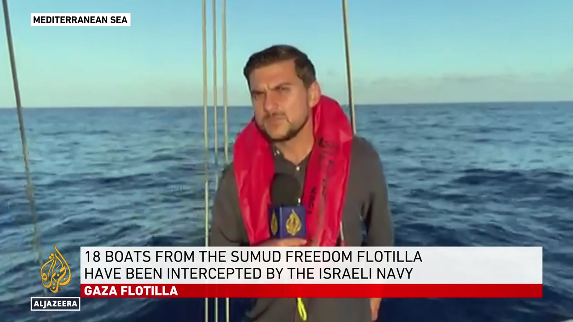 'Video thumbnail for Gaza-bound Global Sumud flotilla lawyers document Israeli violations for ICJ submission'