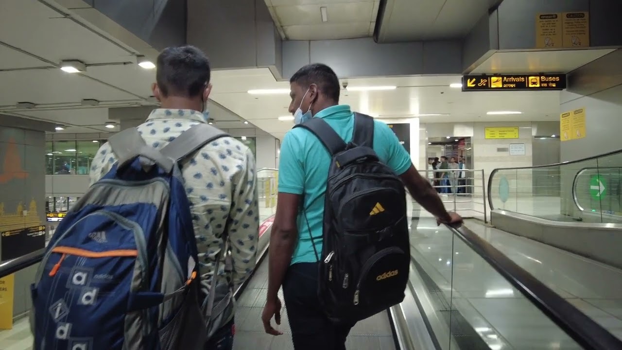 Video thumbnail for New Delhi Airport Terminal Guide: Arrival at Terminal 2, Departure from Terminal 3