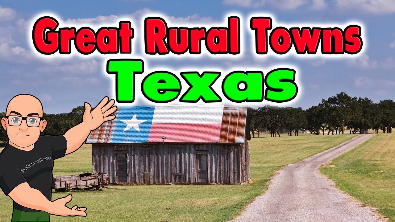 Video thumbnail for Great Rural Texas Towns to Retire or Buy a Home.