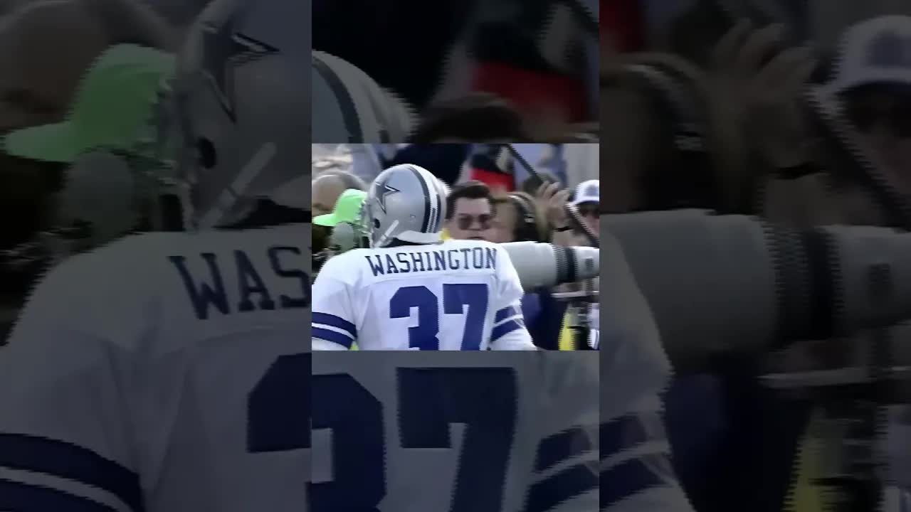 Video thumbnail for #Cowboys James Washington Pivotal INT In Super Bowl XXVII