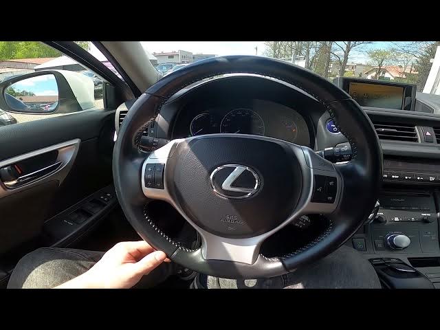 Video thumbnail for How to Adjust Side Mirrors in Lexus CT ( 2010 – 2021 ) | Side Mirrors Position