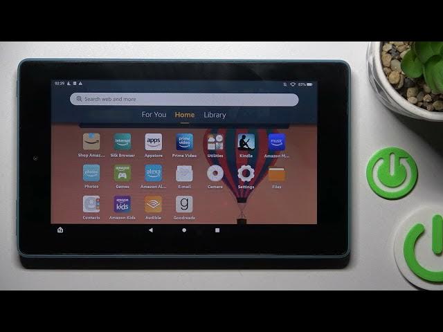 Video thumbnail for How to Manage Charging Sounds on AMAZON Fire 7 - Sound Settings
