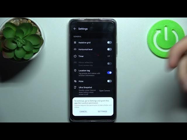 Video thumbnail for How to Turn On Camera Location Tags on the HUAWEI Nova Y90 - Save Location Data