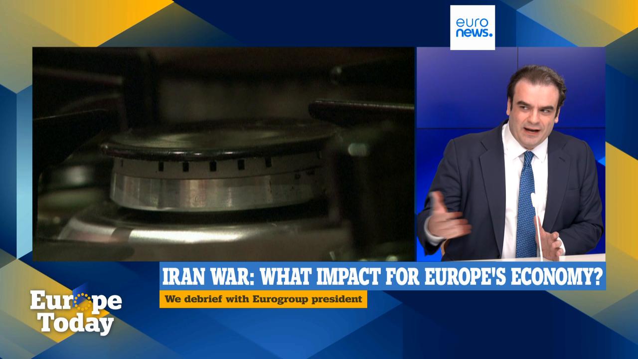 Video thumbnail for ‘We are being tested’, Eurogroup president says as oil rises above $100