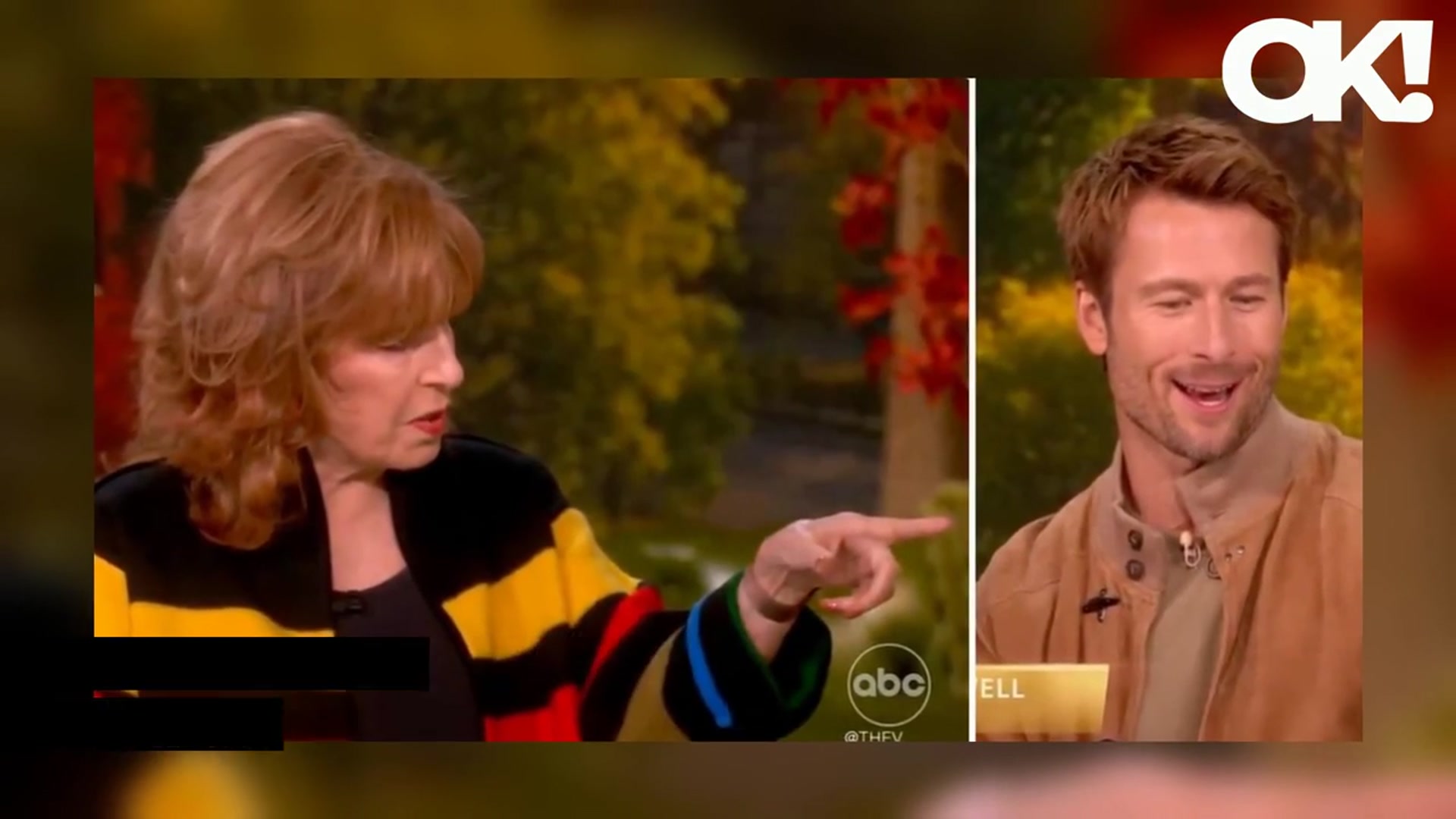 'Video thumbnail for Joy Behar Shades Glen Powell on 'The View' for Making Her 'Look Like the Loser of the Table''