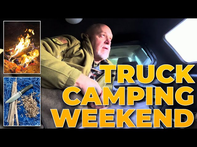 Video thumbnail for Bushcraft Camping Adventure - Overnight in My Pick-Up Truck