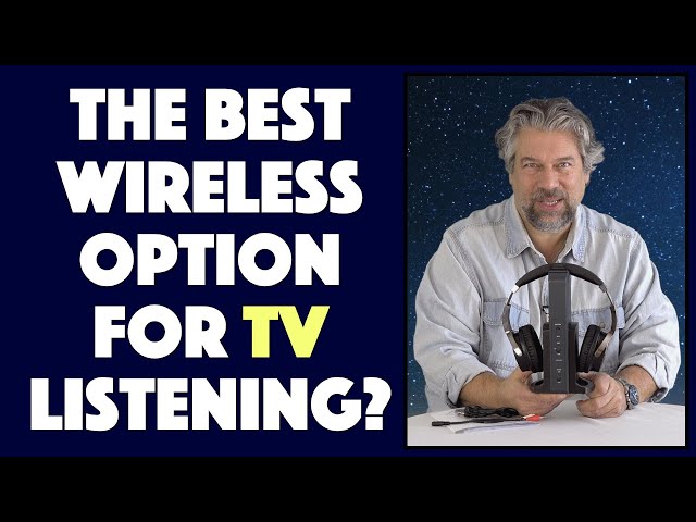 Video thumbnail for RYBOZEN Wireless RF Hi-Fi TV Headset -- REVIEW