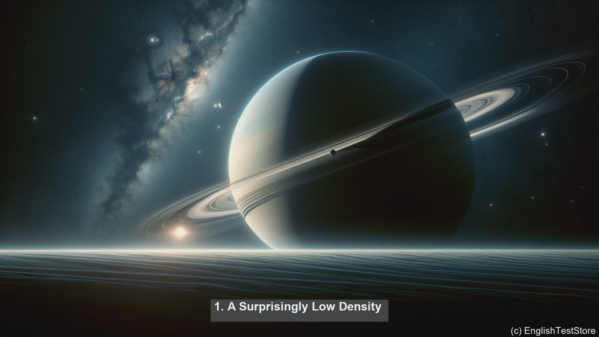 'Video thumbnail for 10 Things You Didn't Know About Saturn's Density and Composition'