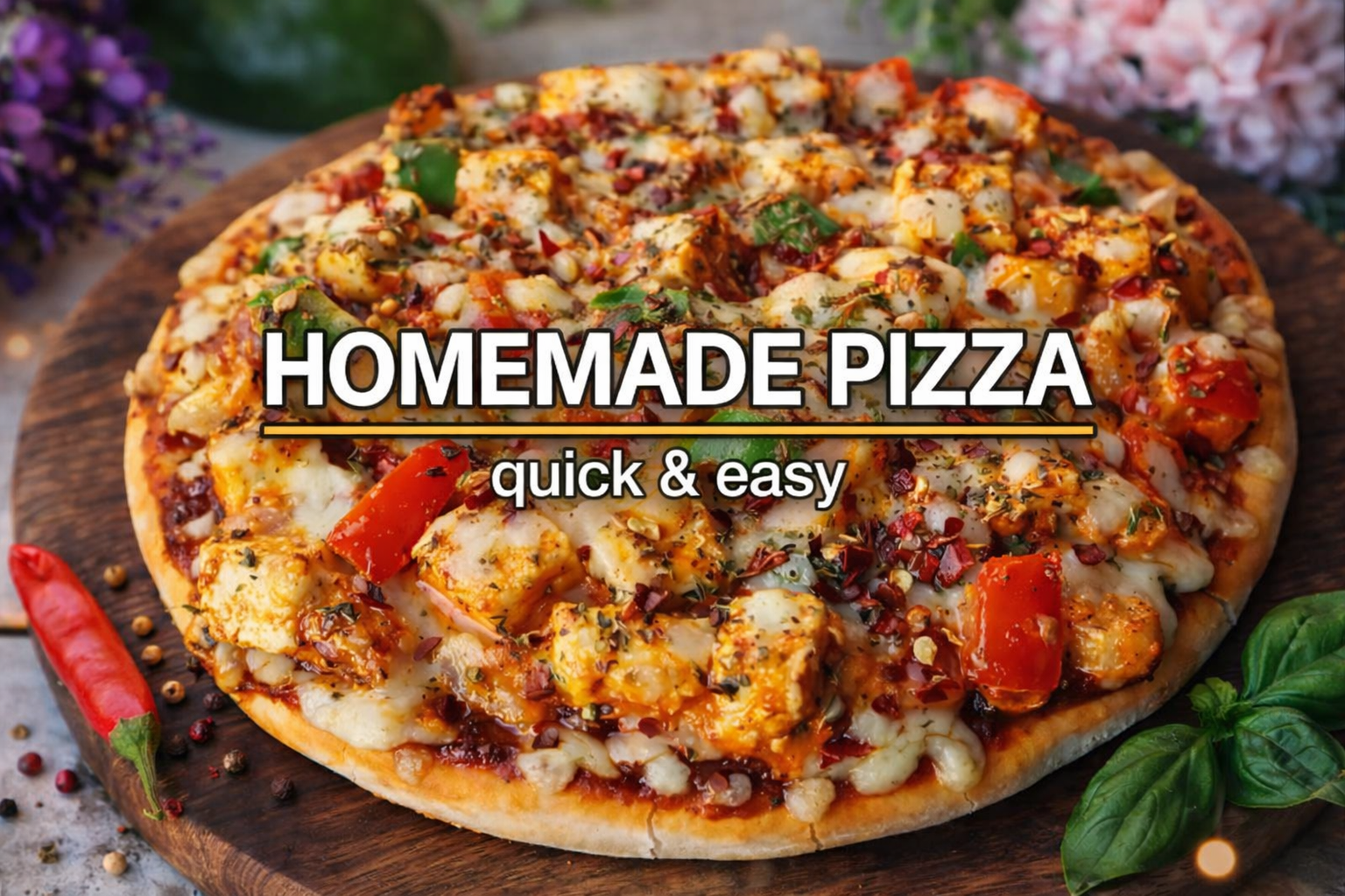 Video thumbnail for Best Pizza Recipe