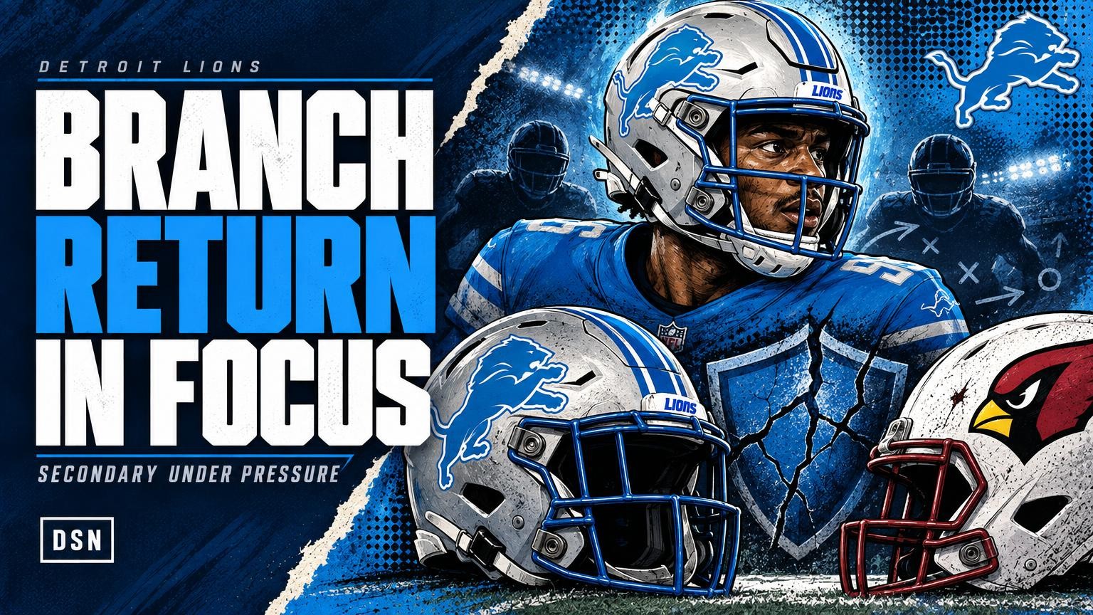 Video thumbnail for Detroit’s secondary keeps the Lions from feeling safe, and Brian Branch is the difference-maker