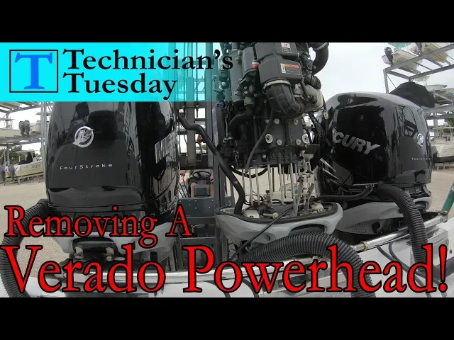 Video thumbnail for Pulling A Mercury Verado Powerhead | Driveshaft Seals | TT2