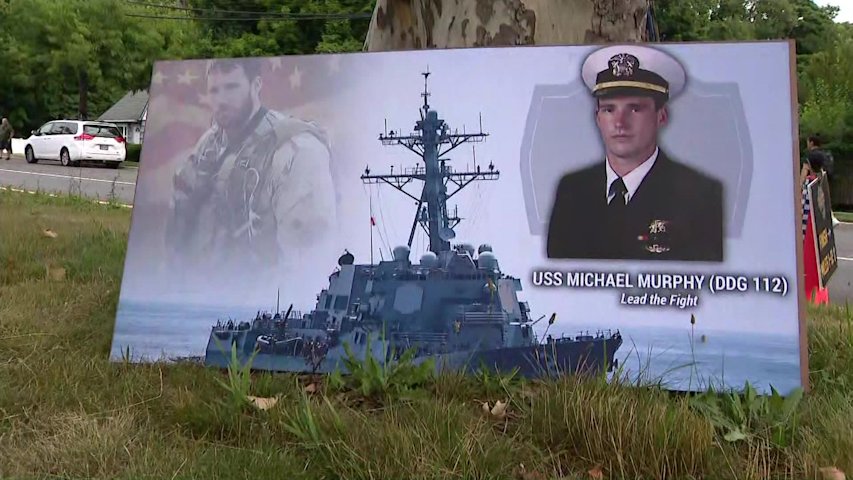 Video thumbnail for Annual tradition honoring an American hero from Patchogue