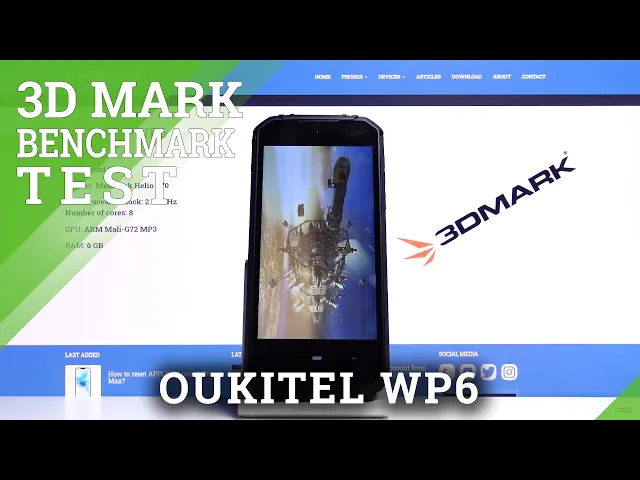Video thumbnail for Discover AnTuTu Test in Oukitel WP6 – Benchmark Results