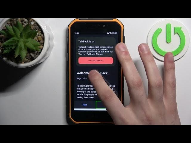 Video thumbnail for How to Activate TalkBack on ULEFONE Armor X7 Pro