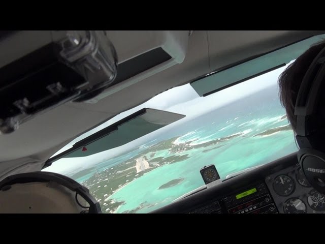Video thumbnail for Crosswind Landing Thrills: Epic Cessna Bahamas Landing in HD!