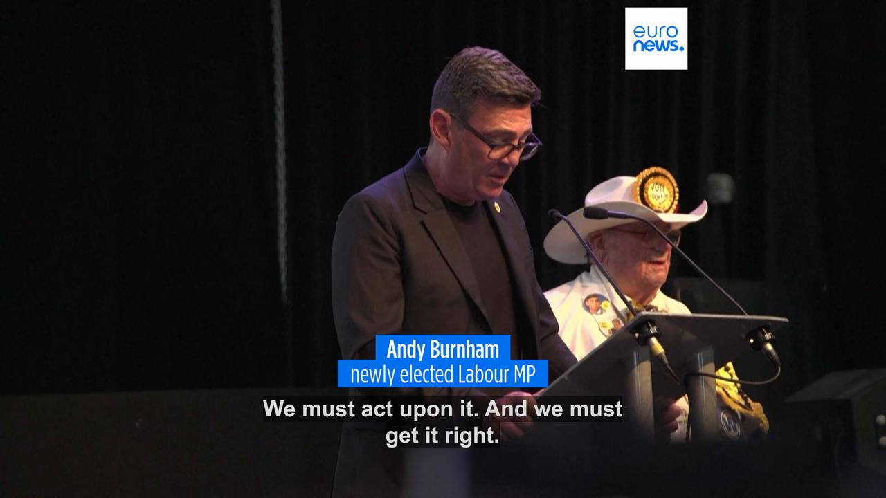 Video thumbnail for Andy Burnham wins key UK by-election, setting up Labour leadership battle with Starmer