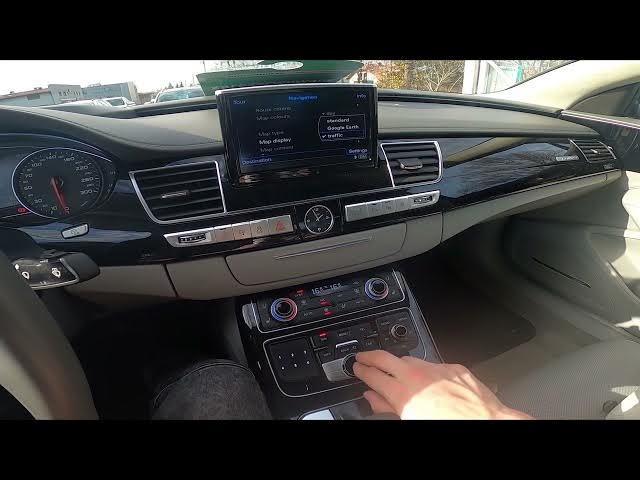 Video thumbnail for How to Manage Map Settings in AUDI A8 D4 ( 2010 – 2017 ) -  Find and Manage Map Settings