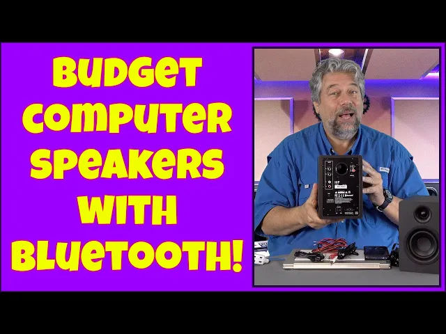 Video thumbnail for Monoprice DT-3BT Bluetooth Desktop Speakers -- REVIEW