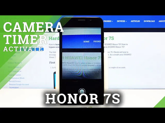 Video thumbnail for How to Set Up Camera Timer in HONOR 7S - Adjust Camera Timer