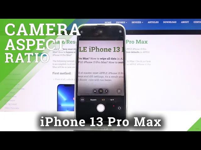 Video thumbnail for How to Change Aspect Ratio on iPhone 13 Pro Max – Adjust Camera Settings