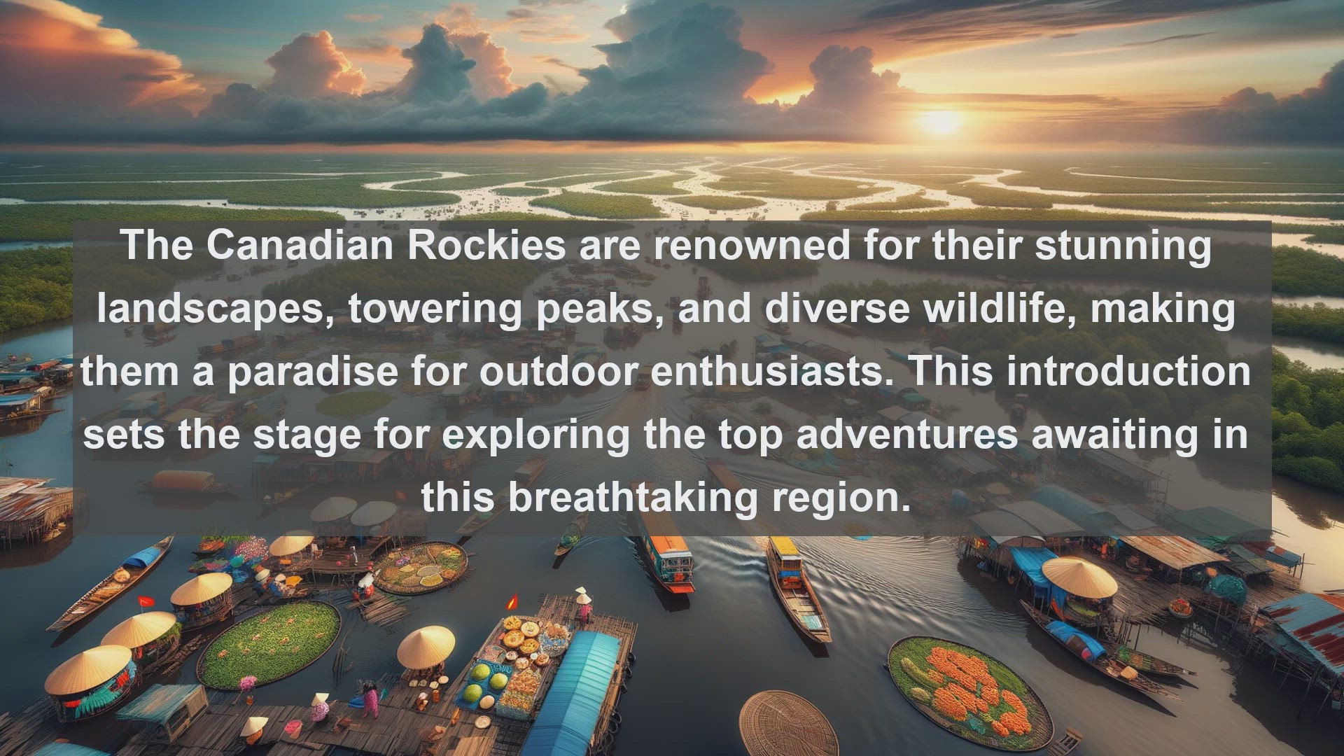 'Video thumbnail for Top 10 Canadian Adventures in the Rockies'