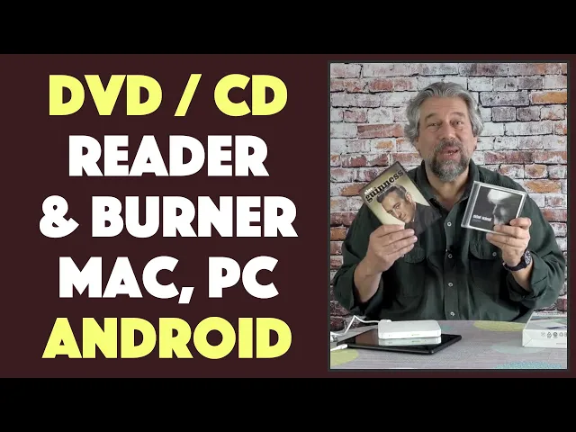 Video thumbnail for HL External CD/DVD Drive -- Mac, Windows, and Android -- DEMO & REVIEW