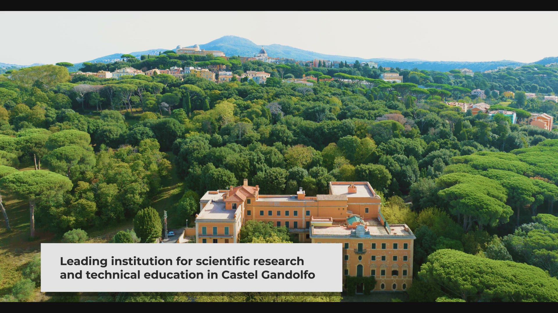 Video thumbnail for Castel Gandolfo, Italy_ Catholic Institute of Technology (2)