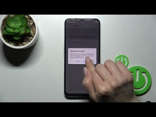 Video thumbnail for How to Logout Gmail Account on Realme Narzo 50A Prime / Delete gmail account from Realme Narzo 50A