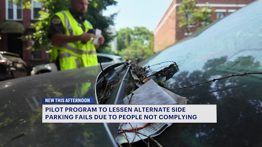 Video thumbnail for Alternate side parking pilot ends in Prospect Heights after compliance drops