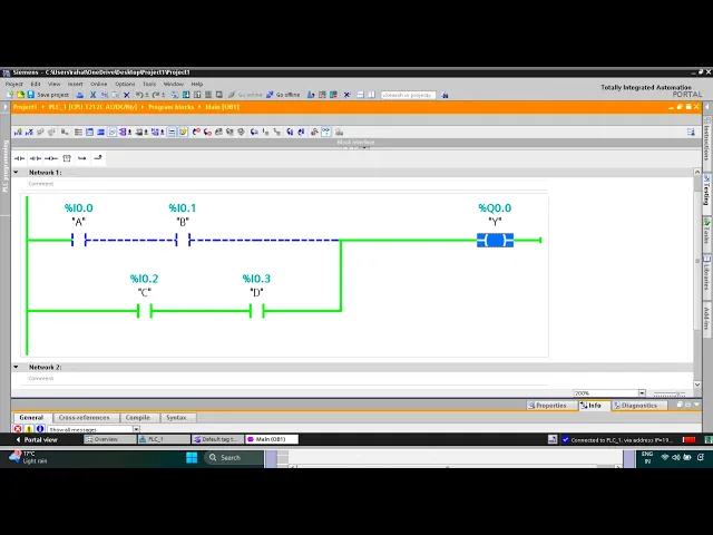 'Video thumbnail for Siemens PLC Programming Tutorial: Boolean to Ladder Logic Conversion'