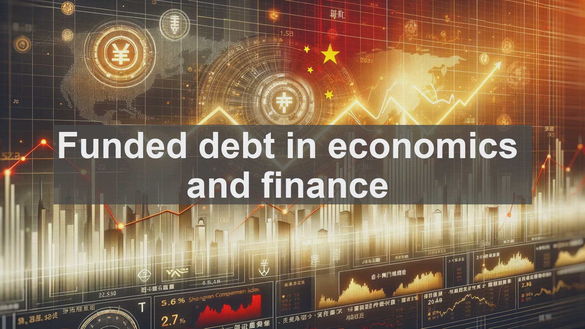 'Video thumbnail for Funded debt in economics and finance'