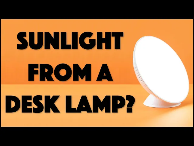 Video thumbnail for Banish S.A.D. With Circadian Optics LAMPU Full Spectrum Light - REVIEW