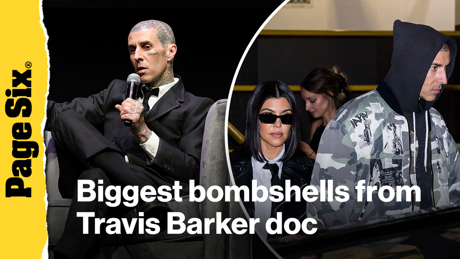 Video thumbnail for Biggest bombshells from Travis Barker doc, Kourtney Kardashian miscarriage