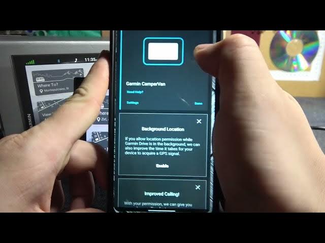Video thumbnail for Elevate Your Navigation: Mastering Background Location on GARMIN CamperVan GPS!