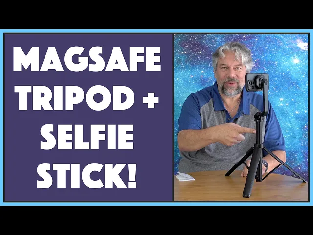 Video thumbnail for OMOTON O-Mag VM03 MagSafe Phone Tripod -- DEMO & REVIEW