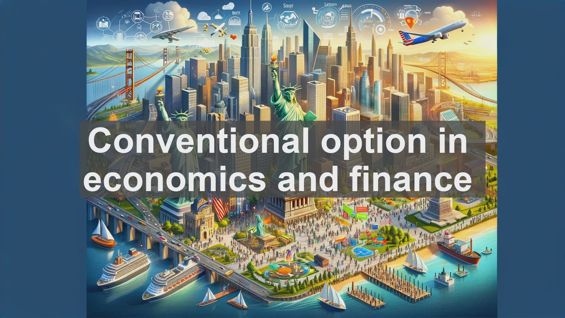 'Video thumbnail for Conventional option in economics and finance'