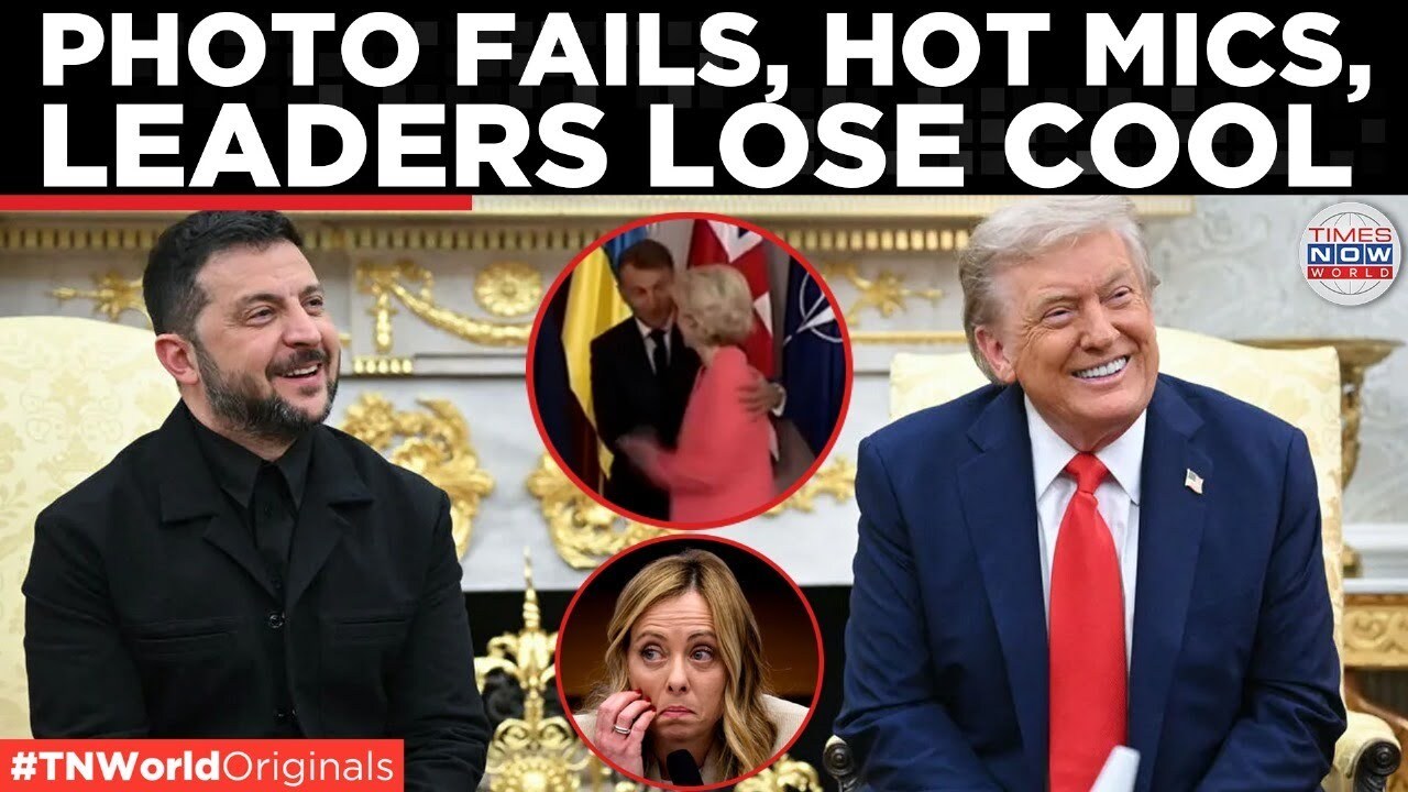 Video thumbnail for White House Summit Turns Viral: Zelensky’s Suit, Meloni Gossip, Trump’s Hilarious Gaffes
