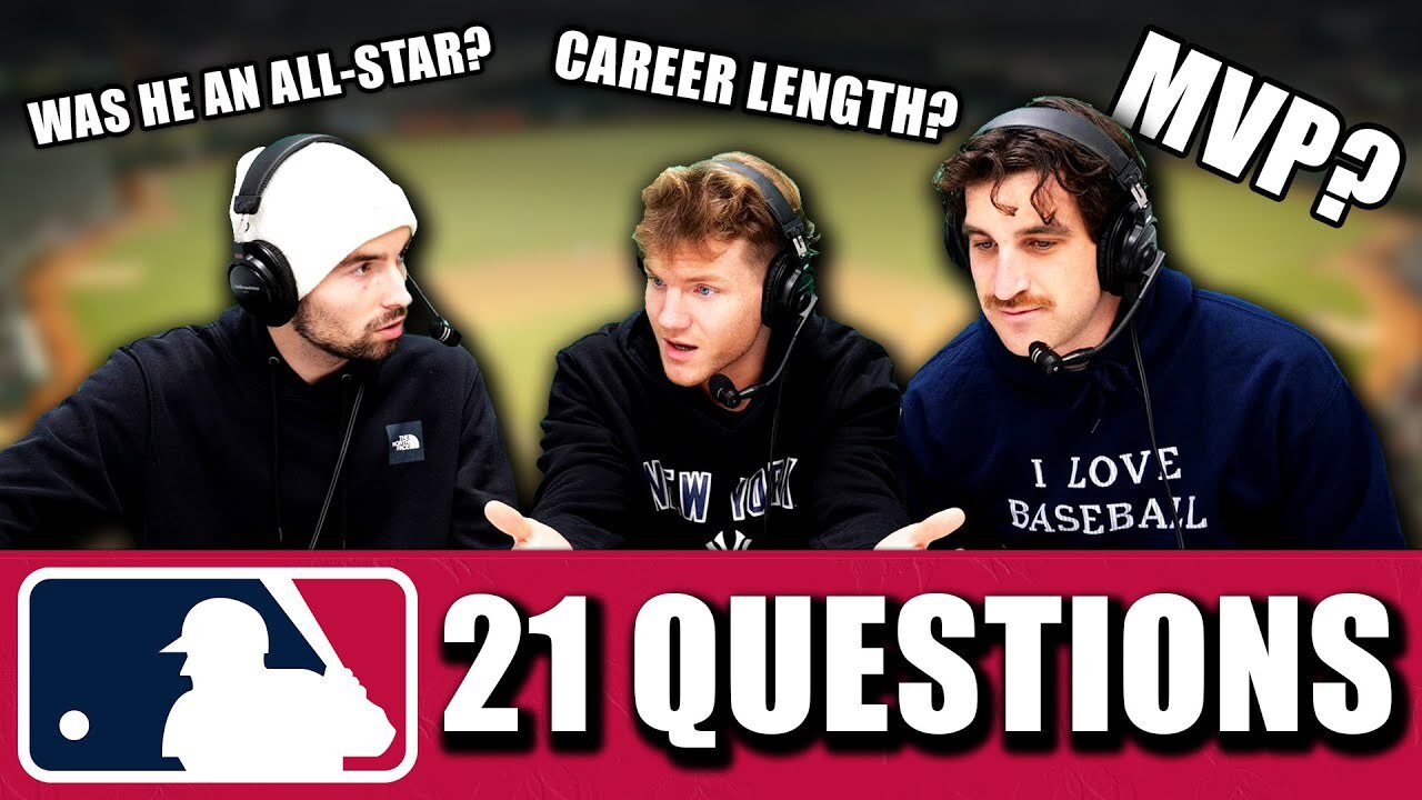 Video thumbnail for 21 questions to figure out WHO this MLB player is (hardest game yet)