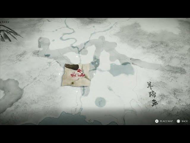 Video thumbnail for Ghost of Yotei - Travel Map World Map Puzzles: Outcrop Homestead, Wild Clearing Hotspring, Wolf Den