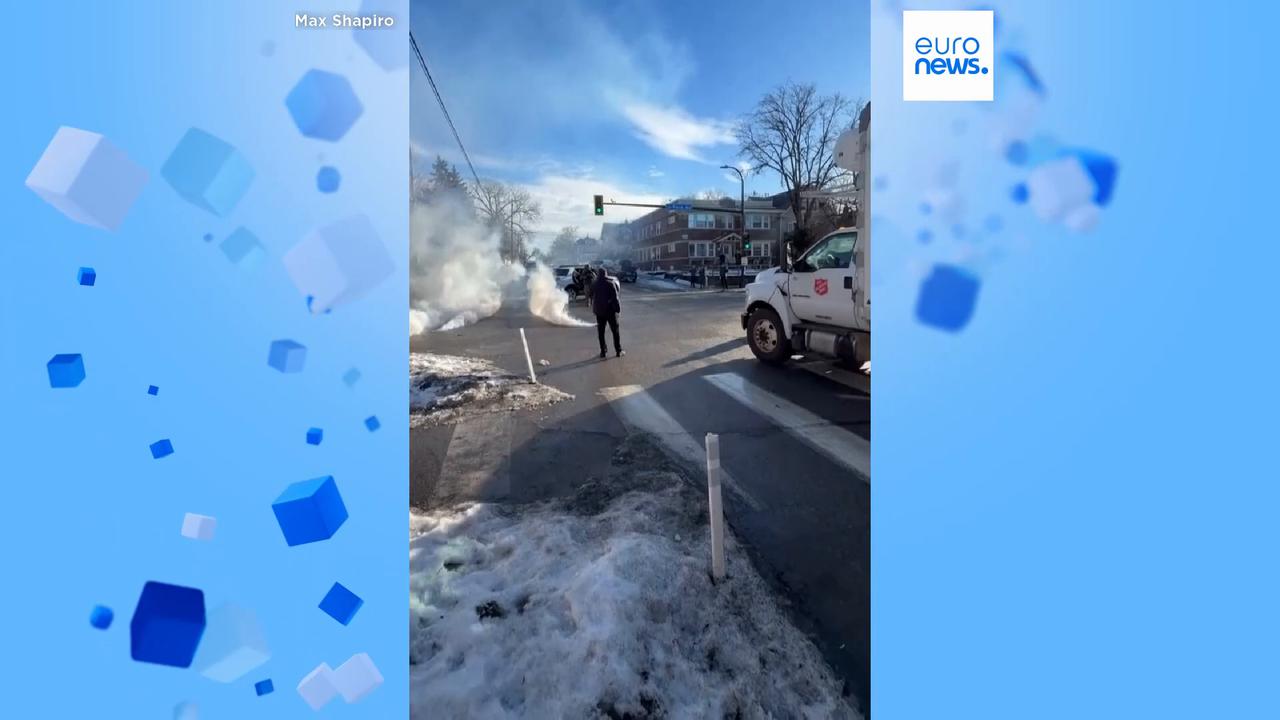 Video thumbnail for New footage reveals Alex Pretti clashed with federal agents a week before he was killed